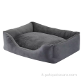 Tessuto di divano comodo letto per cani